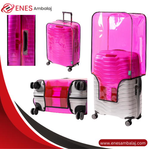VALİZ KILIFI  PEMBE